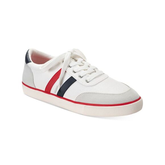 VINCE. Womens Navy Padded Heaton Round Toe Platform Lace-Up Sneakers Shoes M main image 1